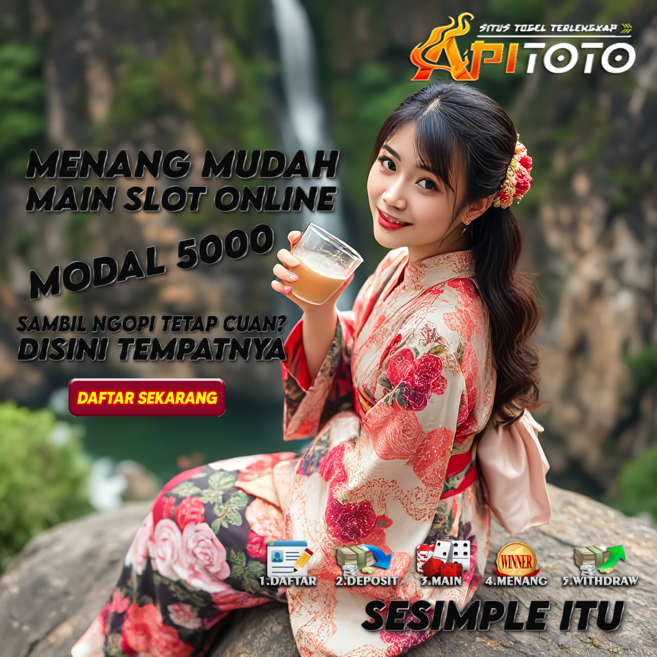 SLOT DANA | APITOTO Slot Deposit 5000 Tanpa Potongan Menang Mudah Tiap Hari image 1